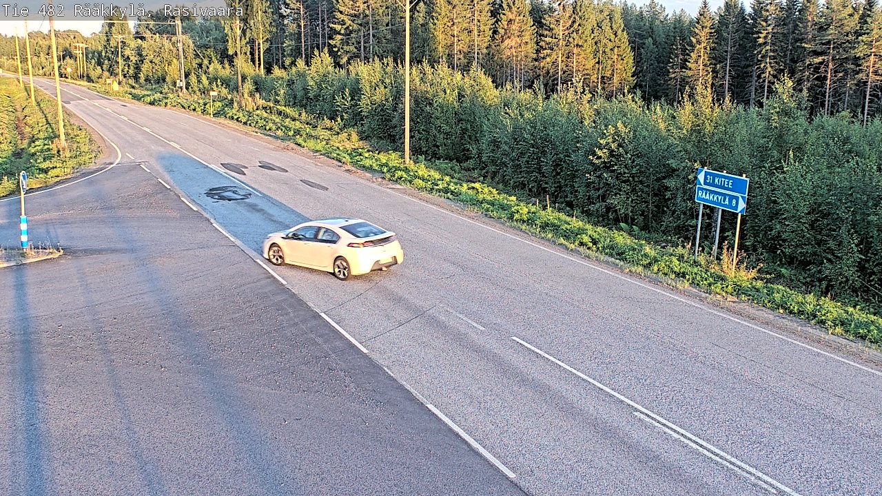 Kelikamerat Kuva Tie 482 Rääkkylä, Rasivaara, Rääkkylä, Pohjois-Karjala