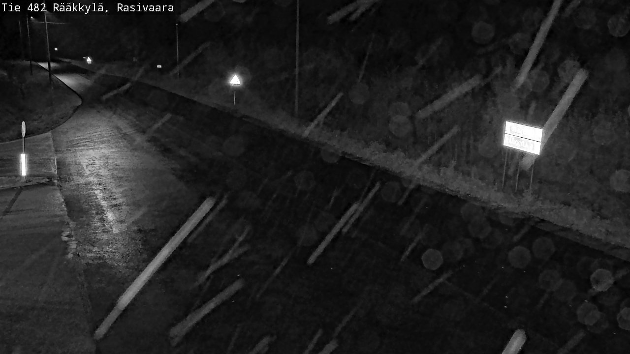 Weather Camera Image Väg 482 Rääkkylä, Rasivaara, Rääkkylä, Pohjois-Karjala