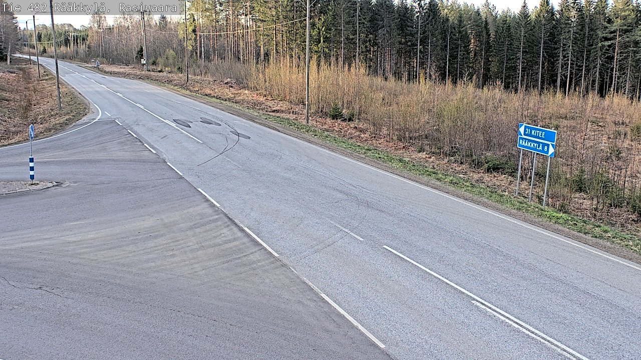 Kelikamerat Kuva Tie 482 Rääkkylä, Rasivaara, Rääkkylä, Pohjois-Karjala
