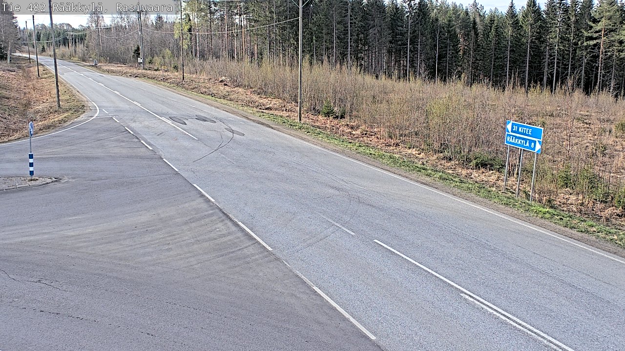 Kelikamerat Kuva Tie 482 Rääkkylä, Rasivaara, Rääkkylä, Pohjois-Karjala