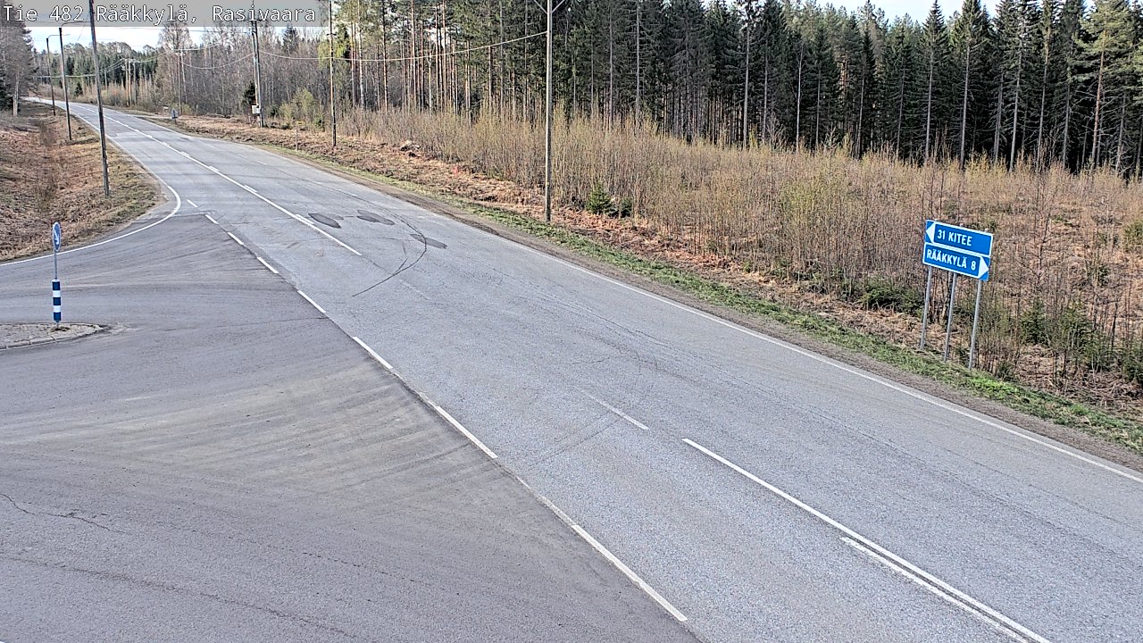 Kelikamerat Kuva Tie 482 Rääkkylä, Rasivaara, Rääkkylä, Pohjois-Karjala