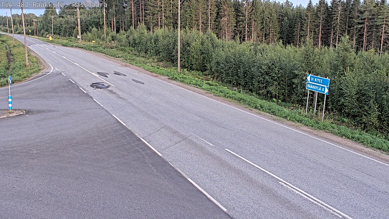 Kelikamerat Kuva Tie 482 Rääkkylä, Rasivaara, Rääkkylä, Pohjois-Karjala