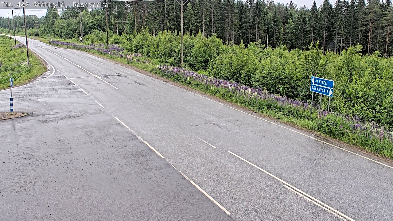 Kelikamerat Kuva Tie 482 Rääkkylä, Rasivaara, Rääkkylä, Pohjois-Karjala
