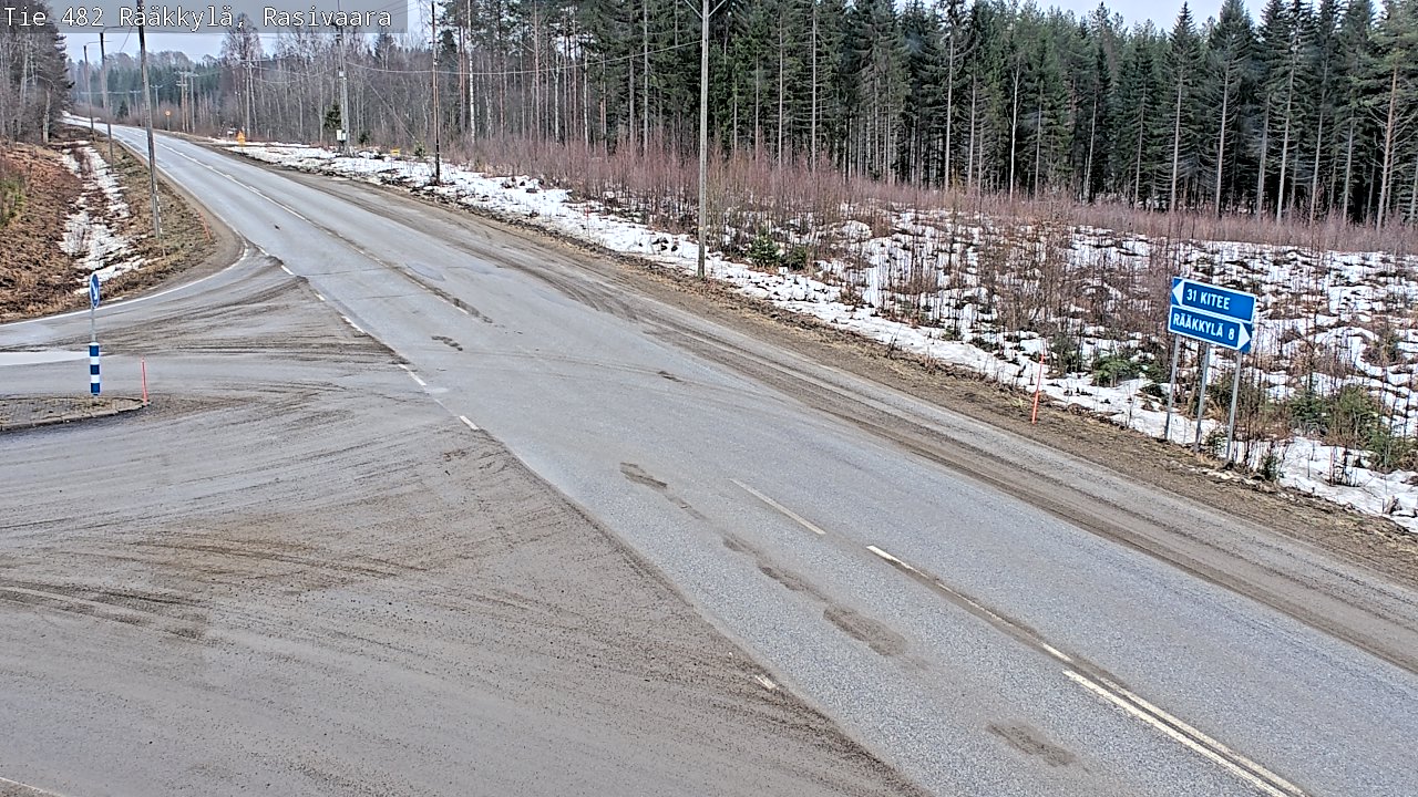 Kelikamerat Kuva Tie 482 Rääkkylä, Rasivaara, Rääkkylä, Pohjois-Karjala