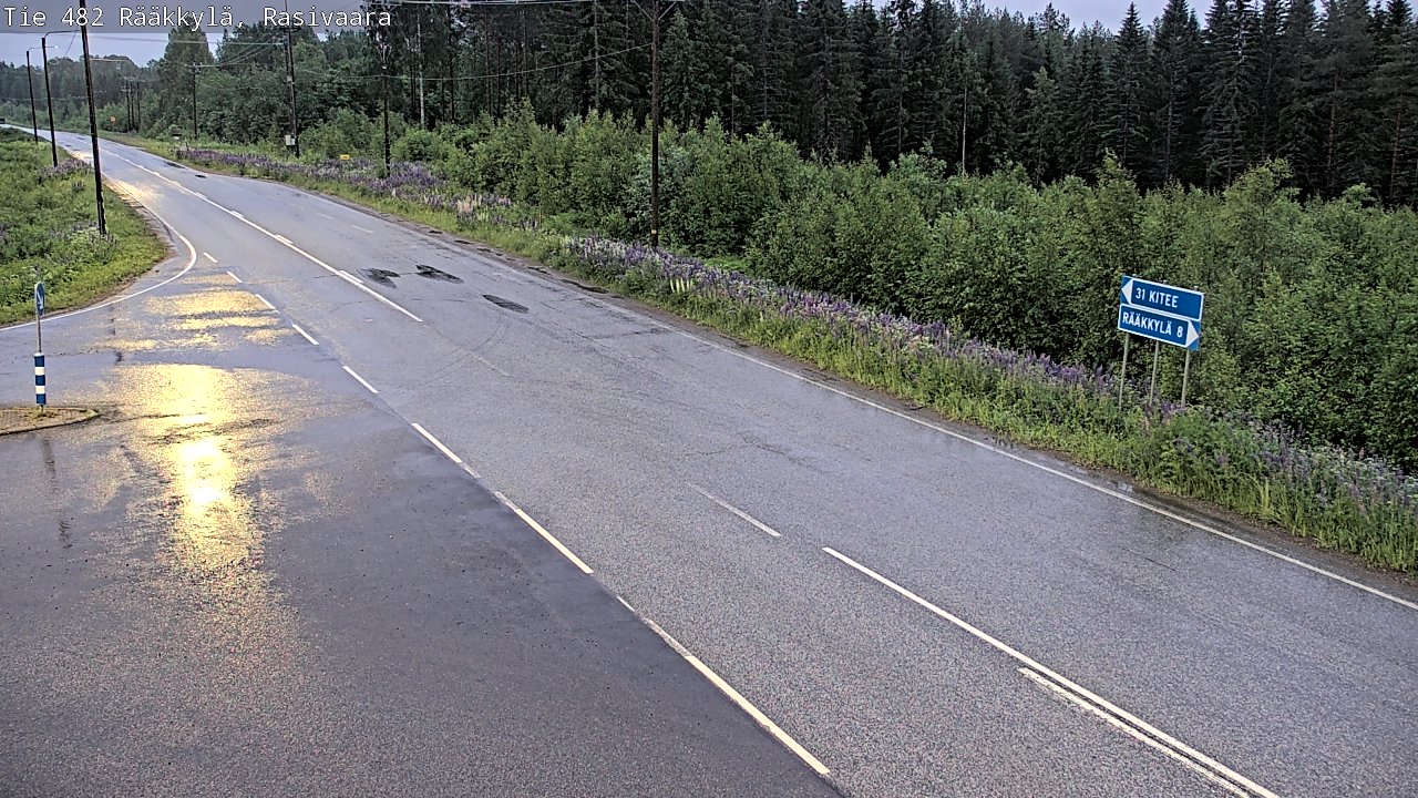 Kelikamerat Kuva Tie 482 Rääkkylä, Rasivaara, Rääkkylä, Pohjois-Karjala