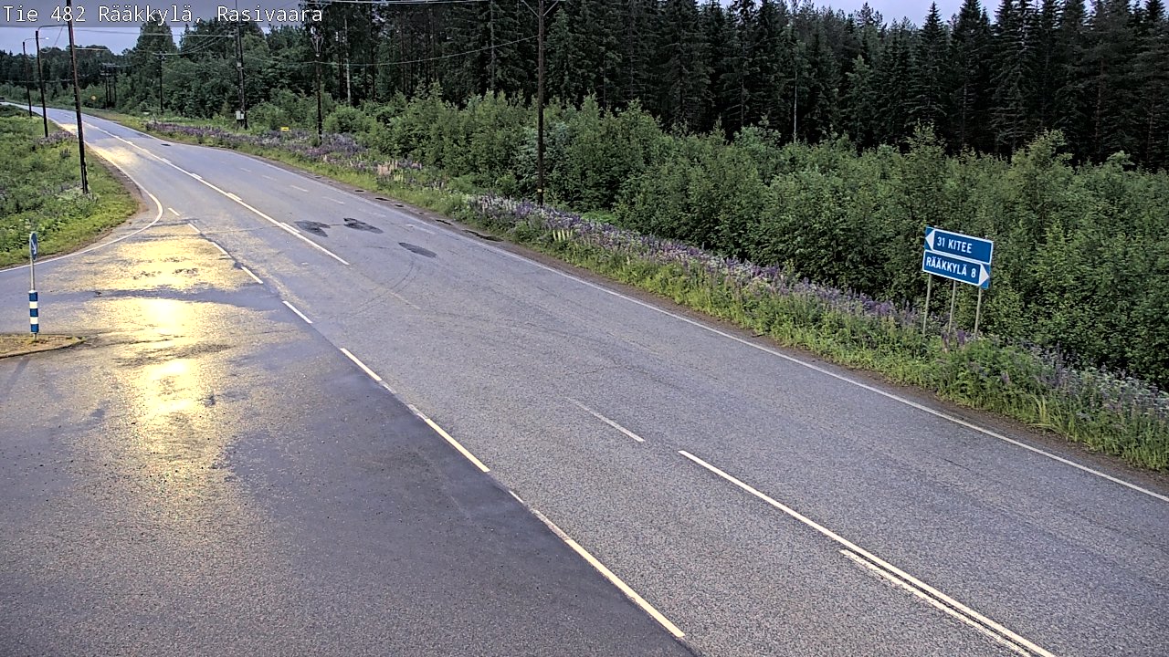 Kelikamerat Kuva Tie 482 Rääkkylä, Rasivaara, Rääkkylä, Pohjois-Karjala