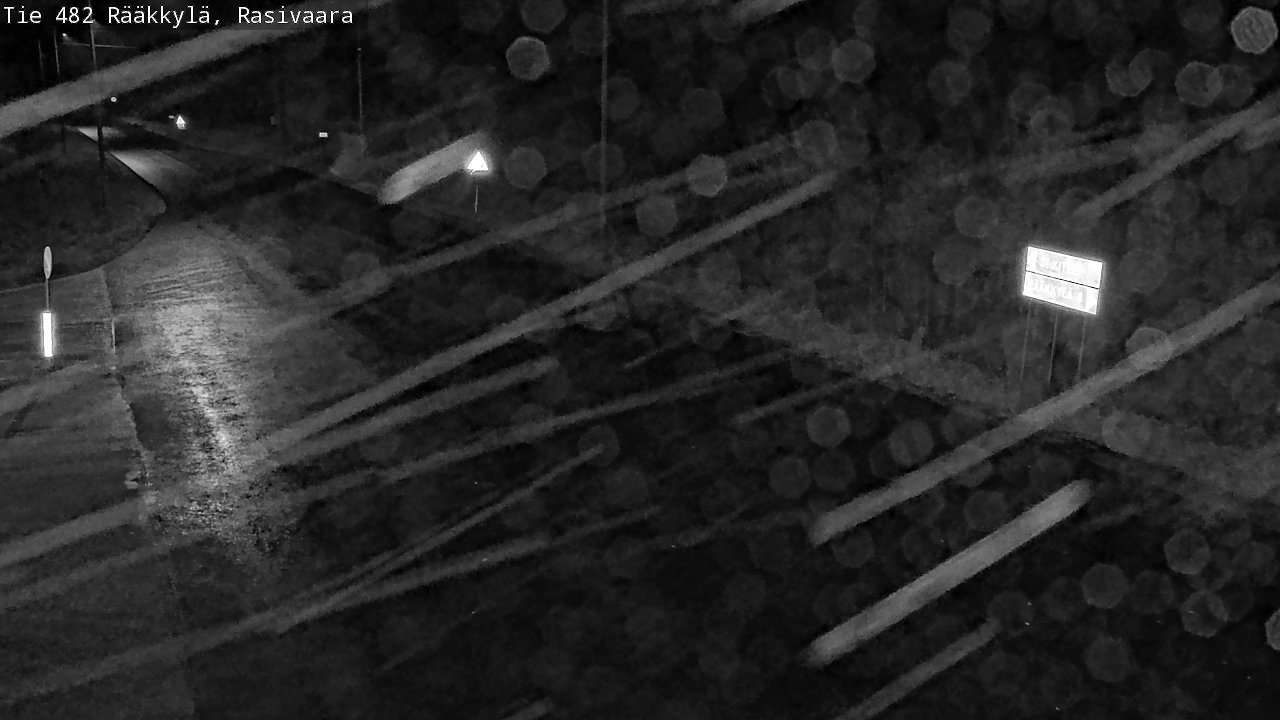 Weather Camera Image Väg 482 Rääkkylä, Rasivaara, Rääkkylä, Pohjois-Karjala