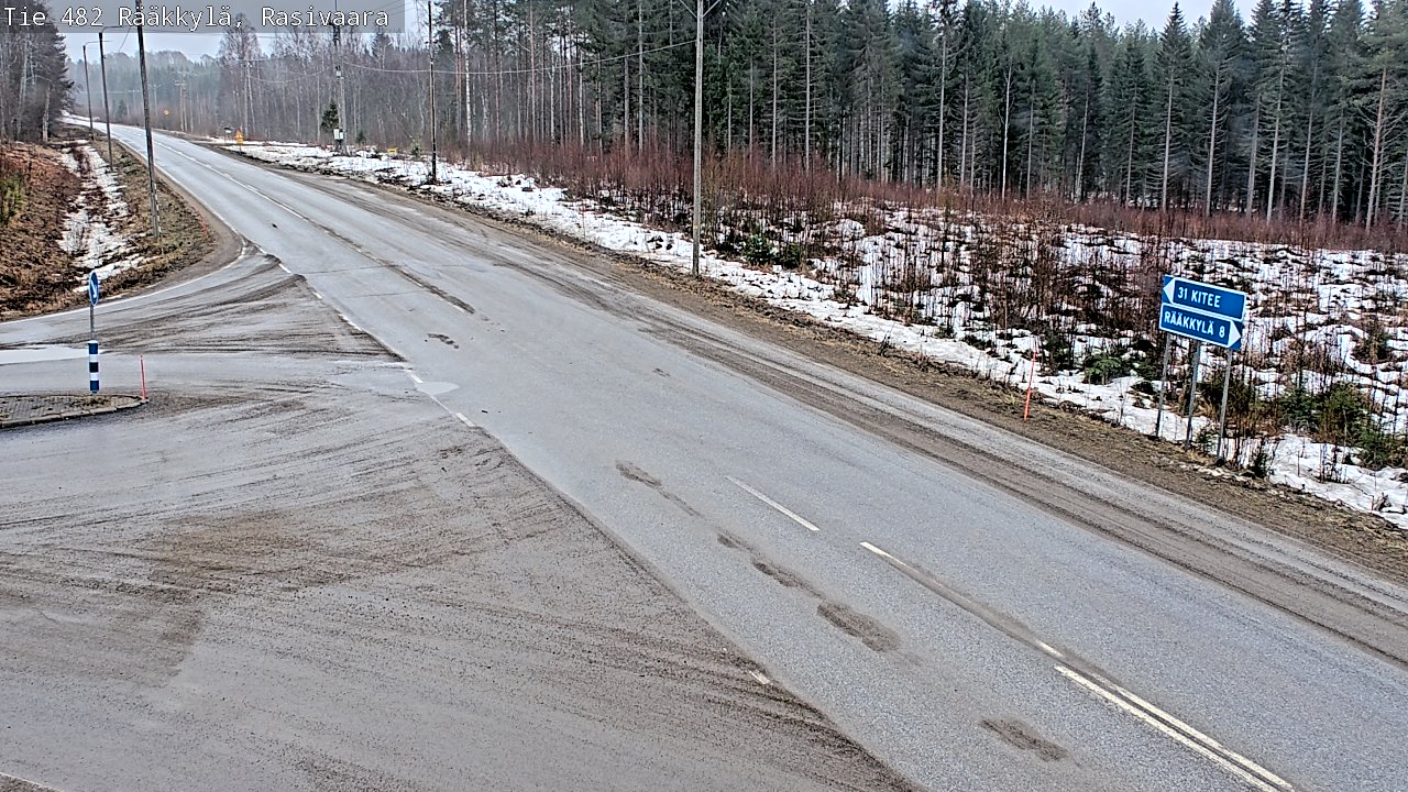 Kelikamerat Kuva Tie 482 Rääkkylä, Rasivaara, Rääkkylä, Pohjois-Karjala