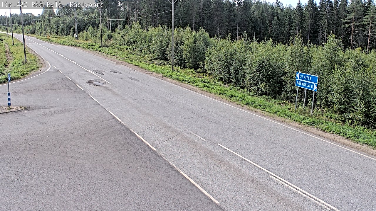 Kelikamerat Kuva Tie 482 Rääkkylä, Rasivaara, Rääkkylä, Pohjois-Karjala