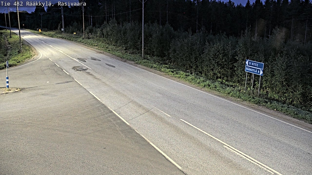 Kelikamerat Kuva Tie 482 Rääkkylä, Rasivaara, Rääkkylä, Pohjois-Karjala