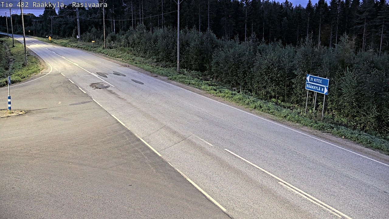 Kelikamerat Kuva Tie 482 Rääkkylä, Rasivaara, Rääkkylä, Pohjois-Karjala