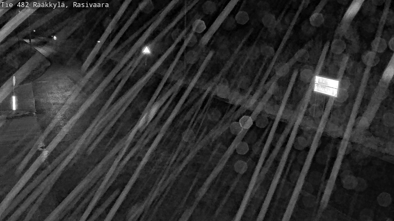 Weather Camera Image Väg 482 Rääkkylä, Rasivaara, Rääkkylä, Pohjois-Karjala