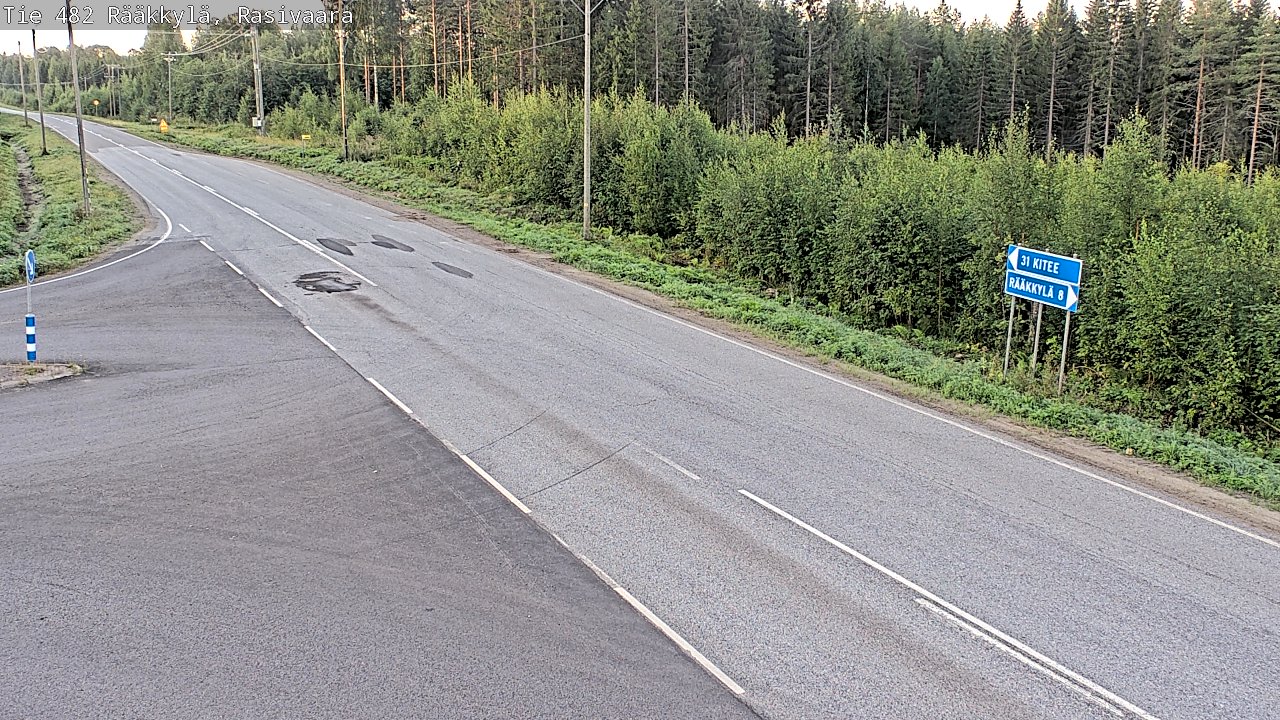 Kelikamerat Kuva Tie 482 Rääkkylä, Rasivaara, Rääkkylä, Pohjois-Karjala