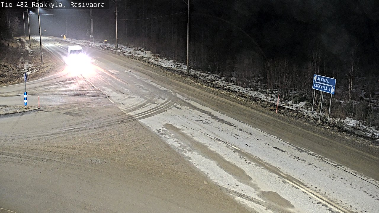 Weather Camera Image Road 482 Rääkkylä, Rasivaara, Rääkkylä, Pohjois-Karjala
