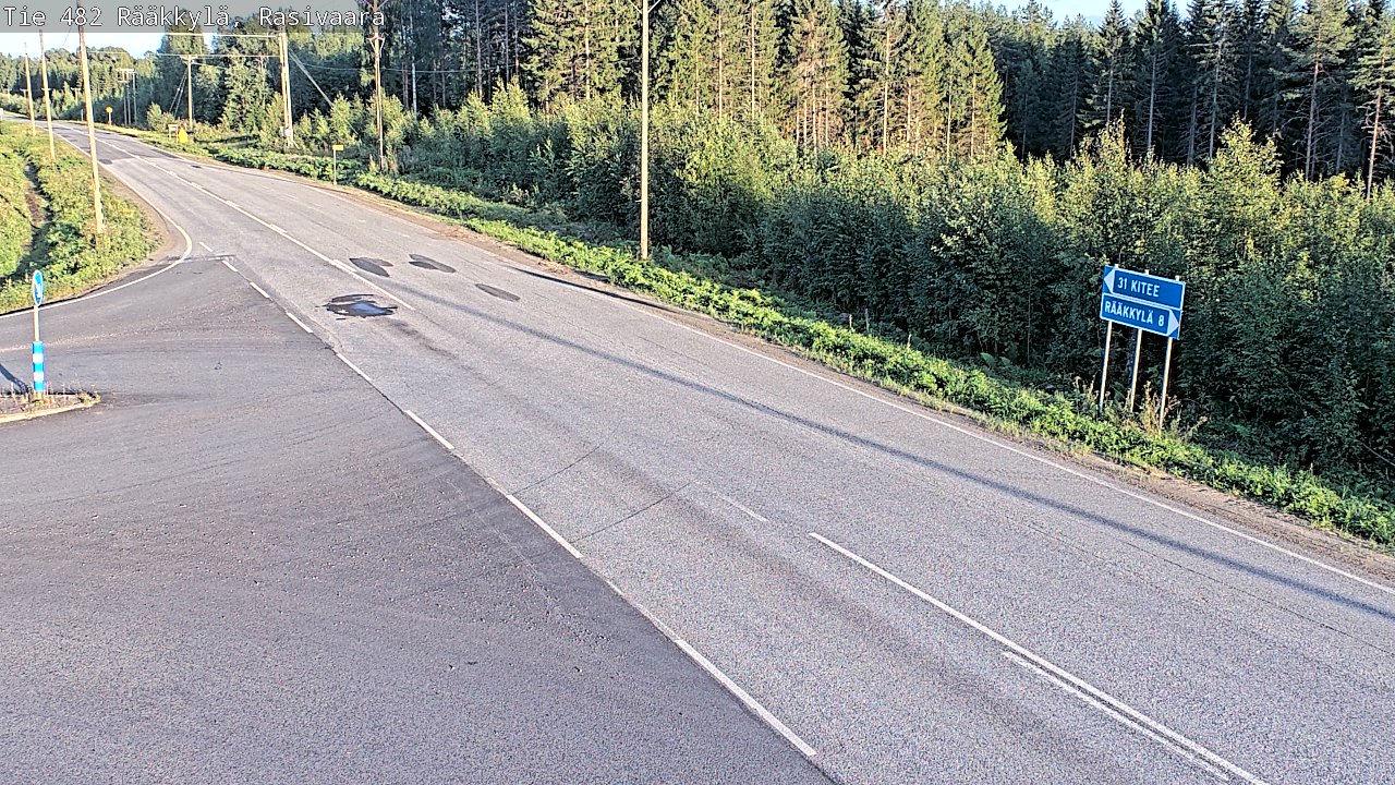 Kelikamerat Kuva Tie 482 Rääkkylä, Rasivaara, Rääkkylä, Pohjois-Karjala