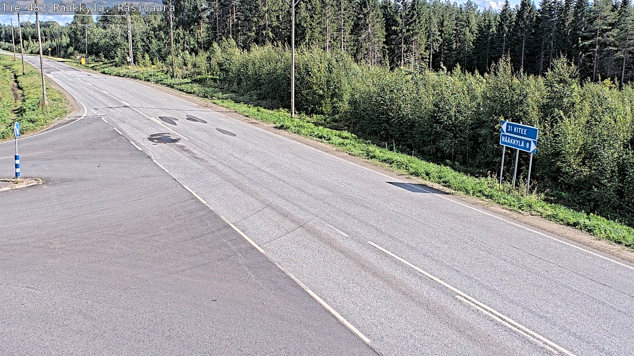Kelikamerat Kuva Tie 482 Rääkkylä, Rasivaara, Rääkkylä, Pohjois-Karjala