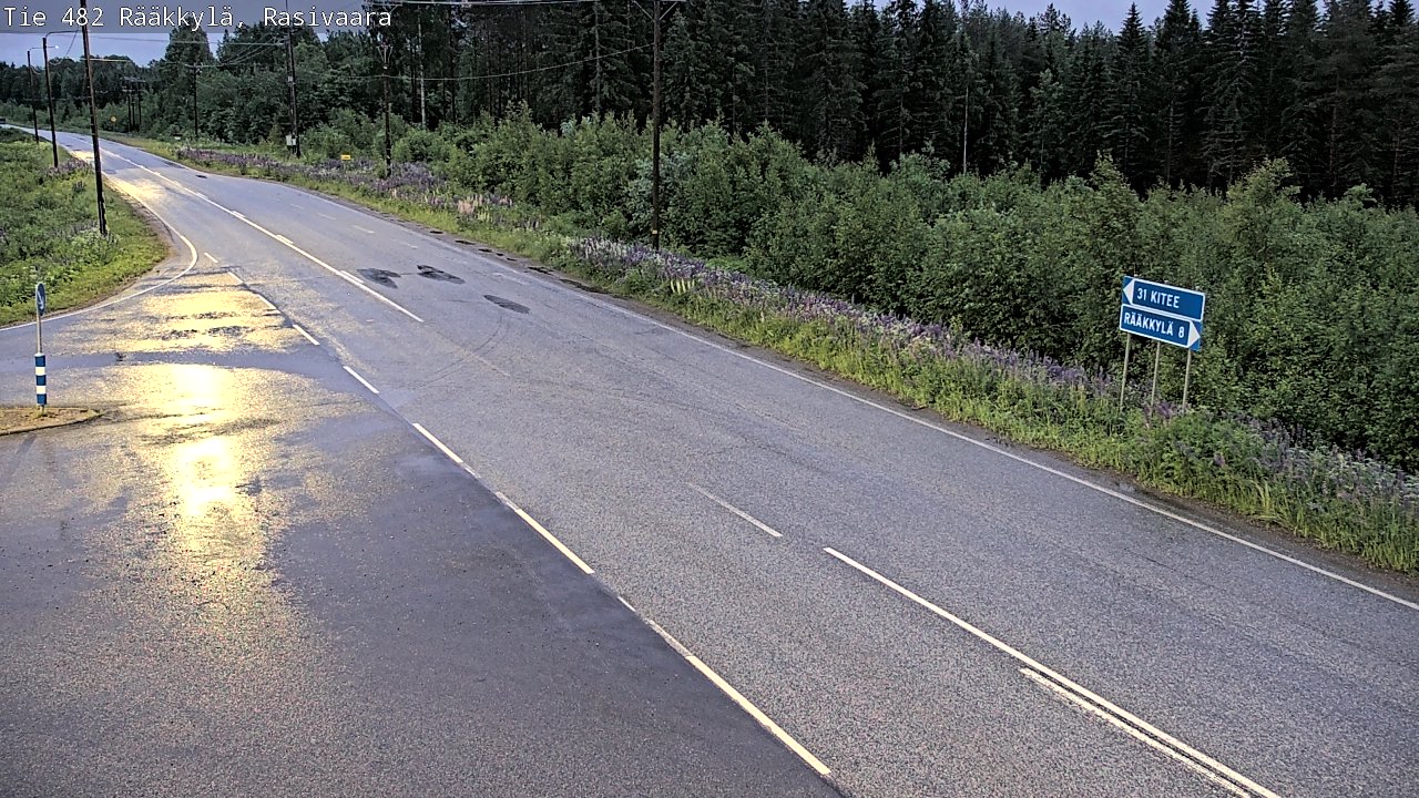Kelikamerat Kuva Tie 482 Rääkkylä, Rasivaara, Rääkkylä, Pohjois-Karjala