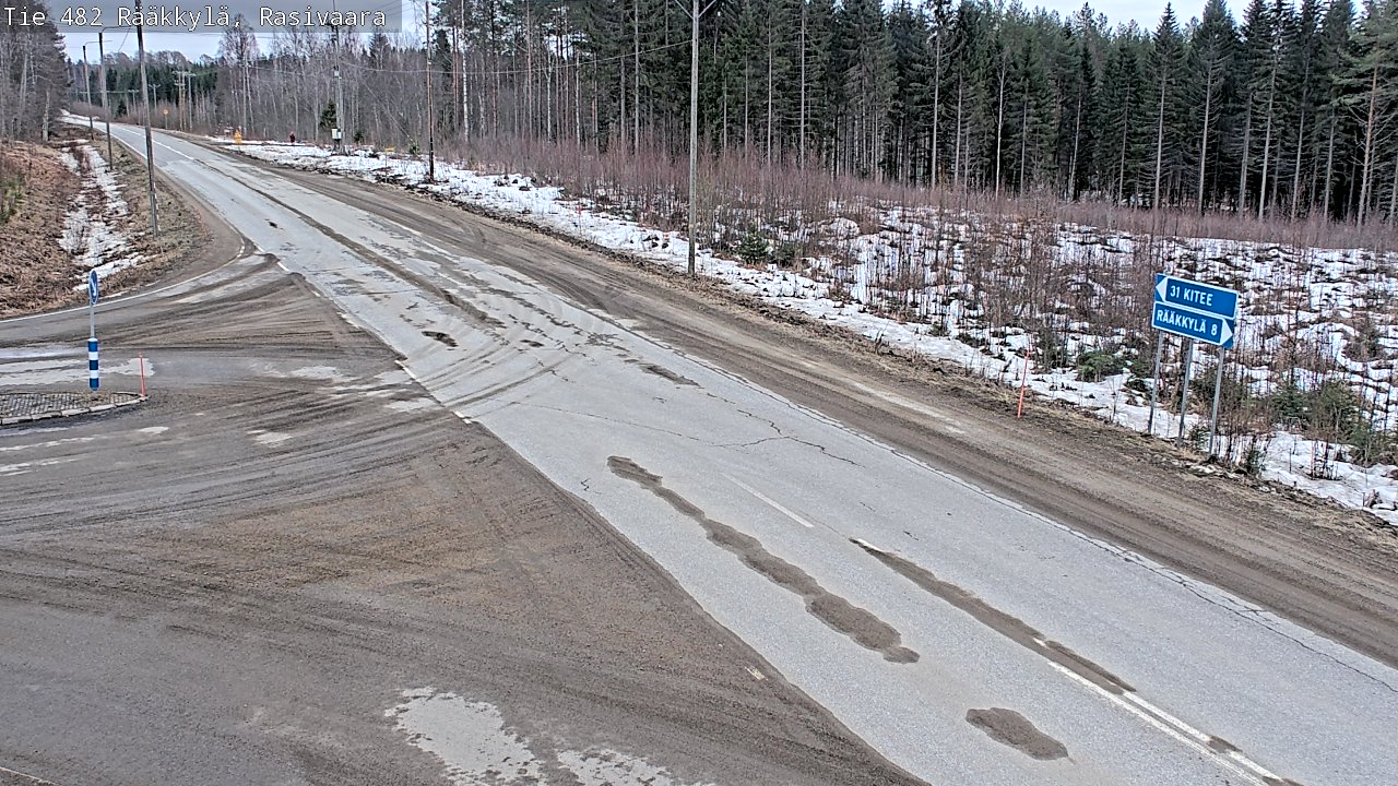 Kelikamerat Kuva Tie 482 Rääkkylä, Rasivaara, Rääkkylä, Pohjois-Karjala