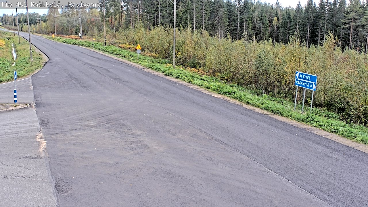 Kelikamerat Kuva Tie 482 Rääkkylä, Rasivaara, Rääkkylä, Pohjois-Karjala