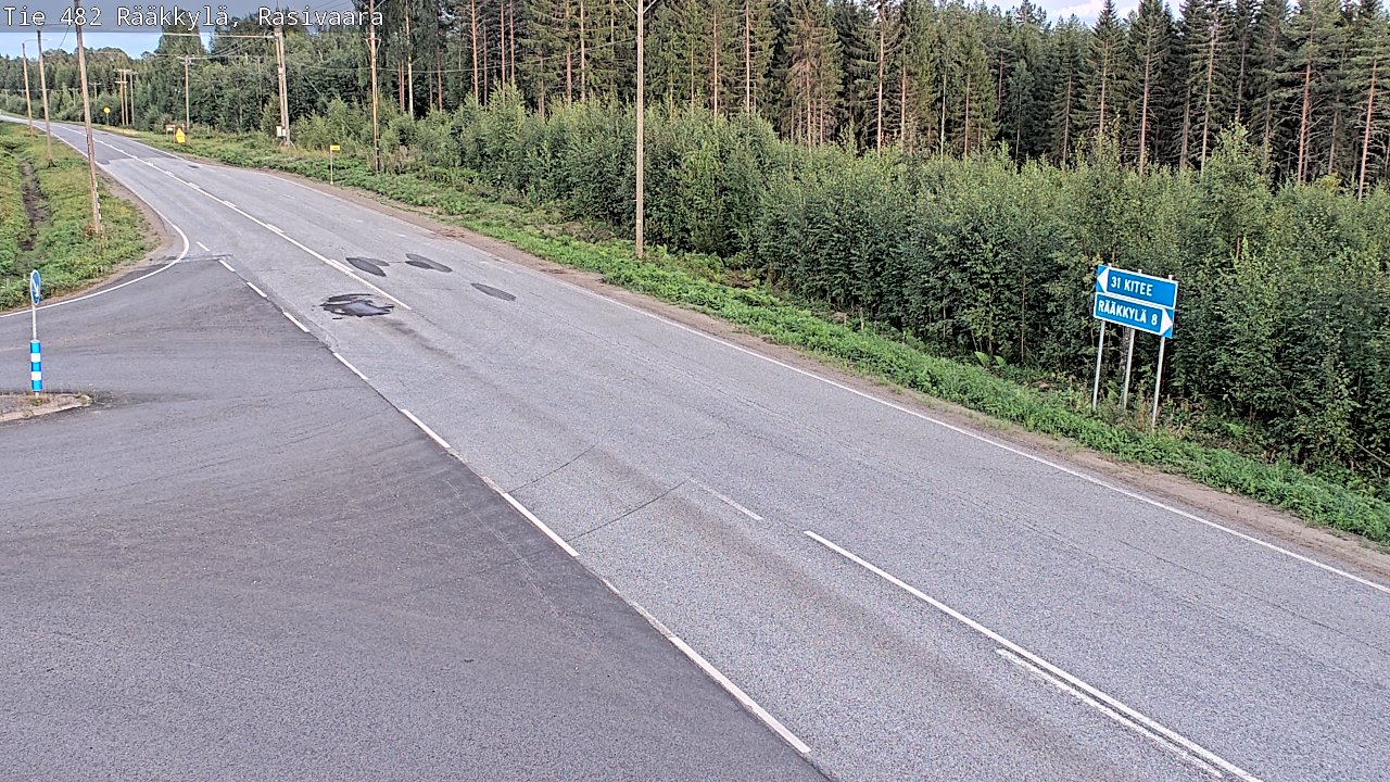 Kelikamerat Kuva Tie 482 Rääkkylä, Rasivaara, Rääkkylä, Pohjois-Karjala