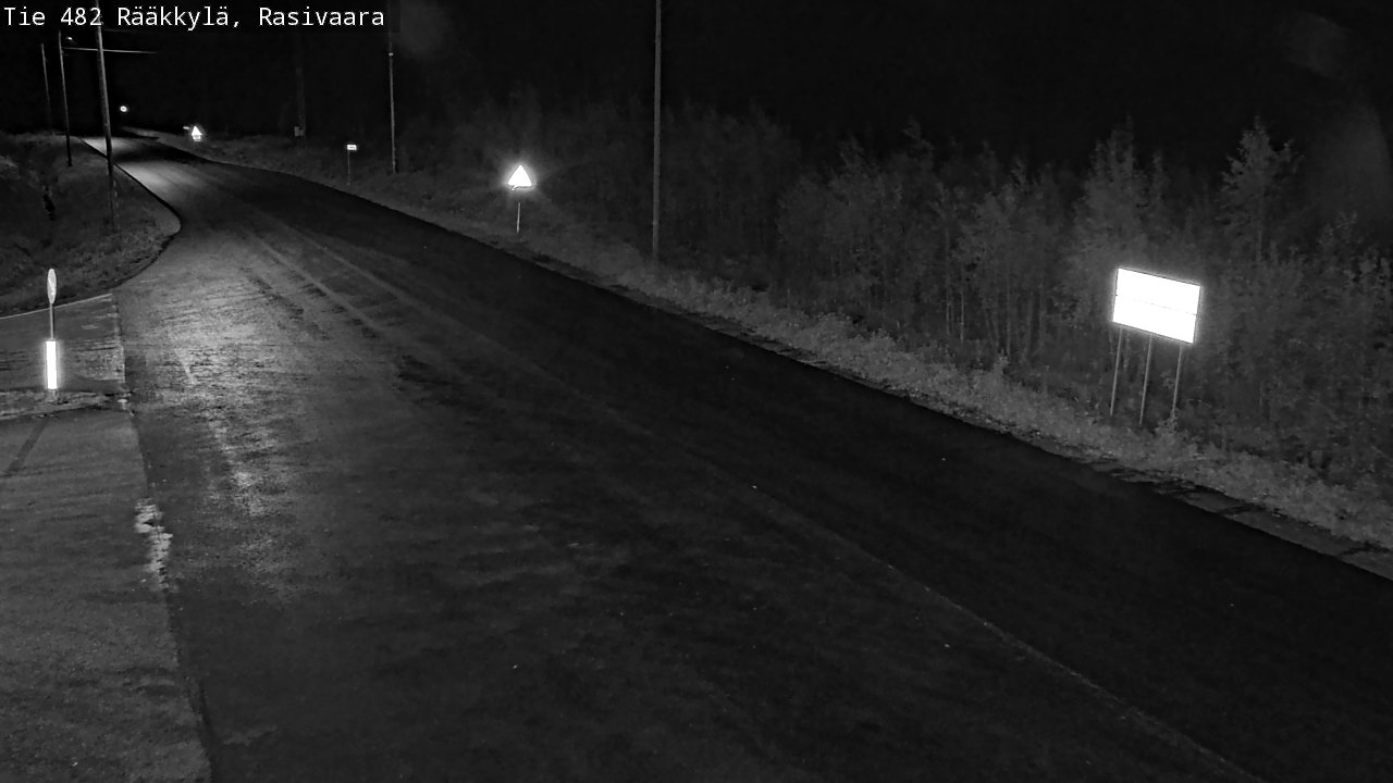 Weather Camera Image Väg 482 Rääkkylä, Rasivaara, Rääkkylä, Pohjois-Karjala