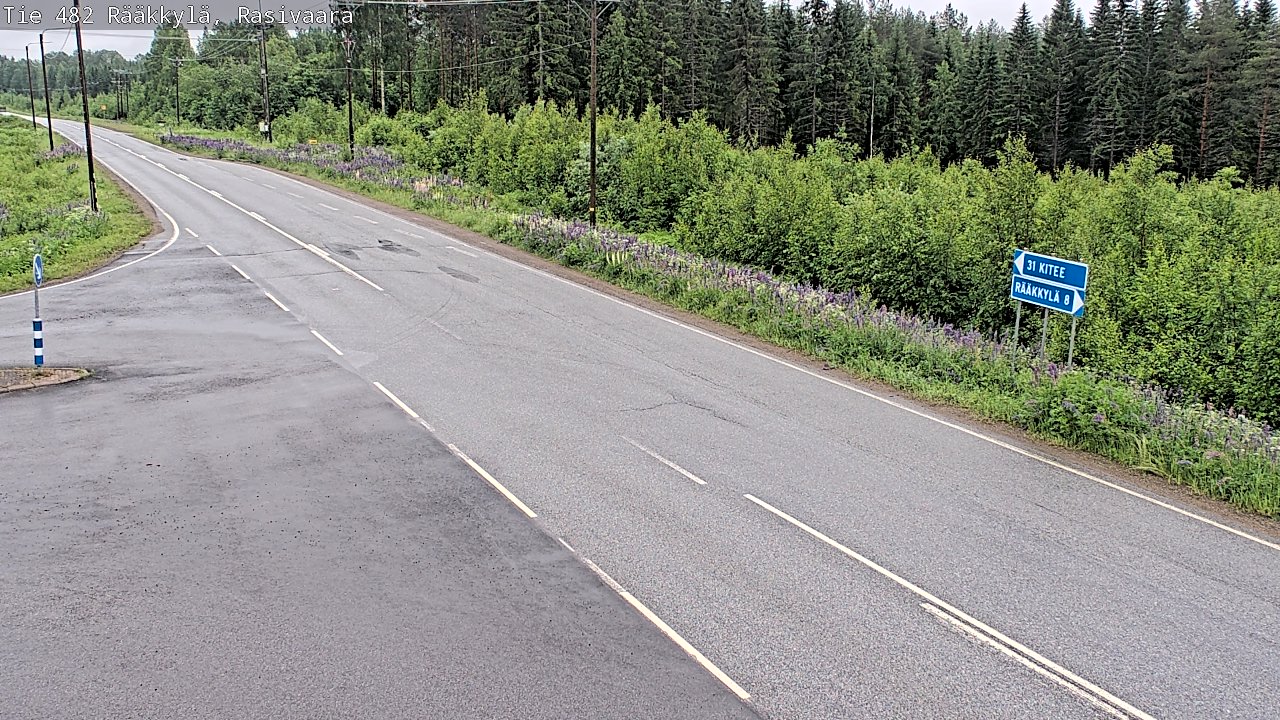 Kelikamerat Kuva Tie 482 Rääkkylä, Rasivaara, Rääkkylä, Pohjois-Karjala