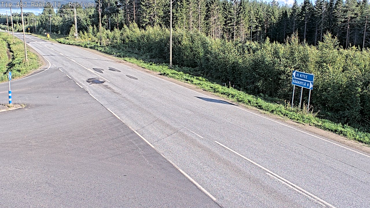 Kelikamerat Kuva Tie 482 Rääkkylä, Rasivaara, Rääkkylä, Pohjois-Karjala