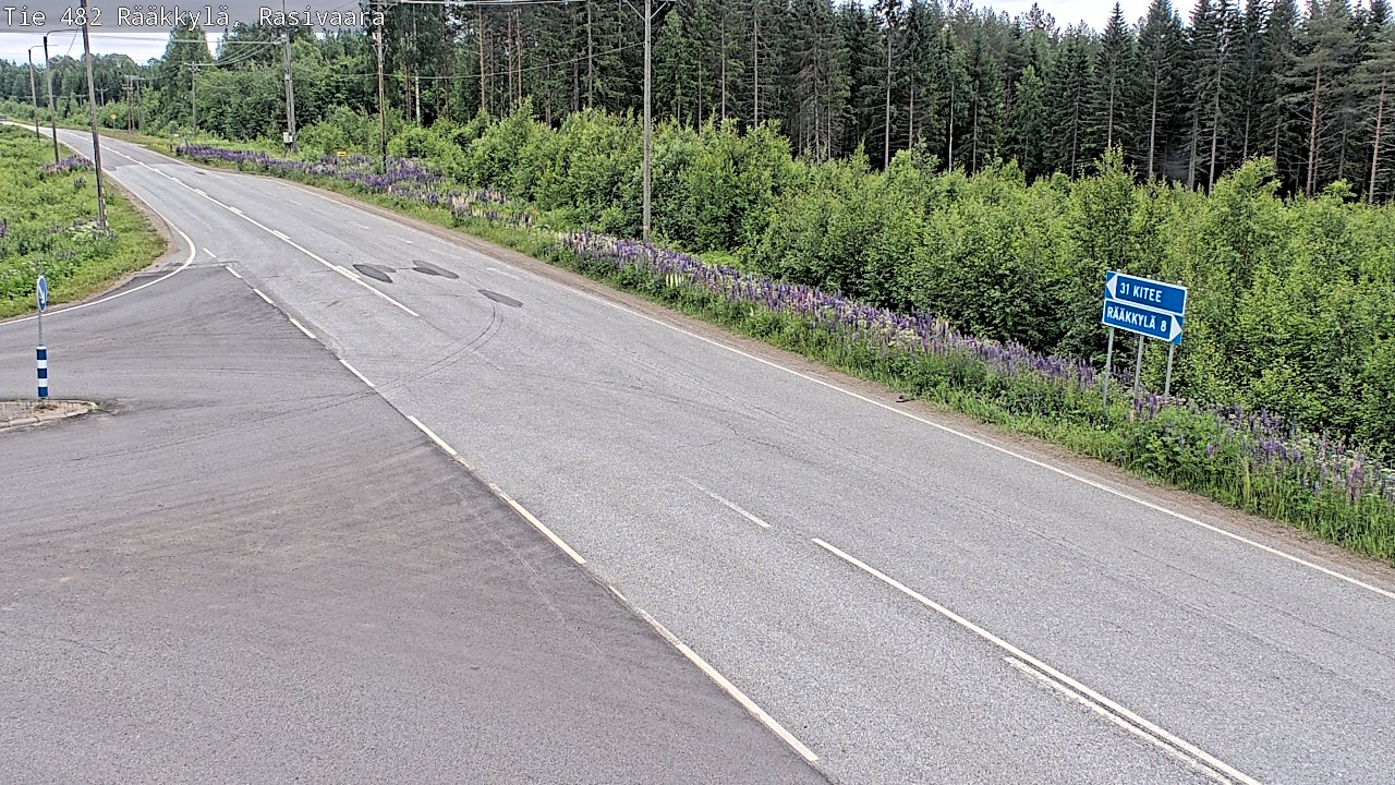 Kelikamerat Kuva Tie 482 Rääkkylä, Rasivaara, Rääkkylä, Pohjois-Karjala