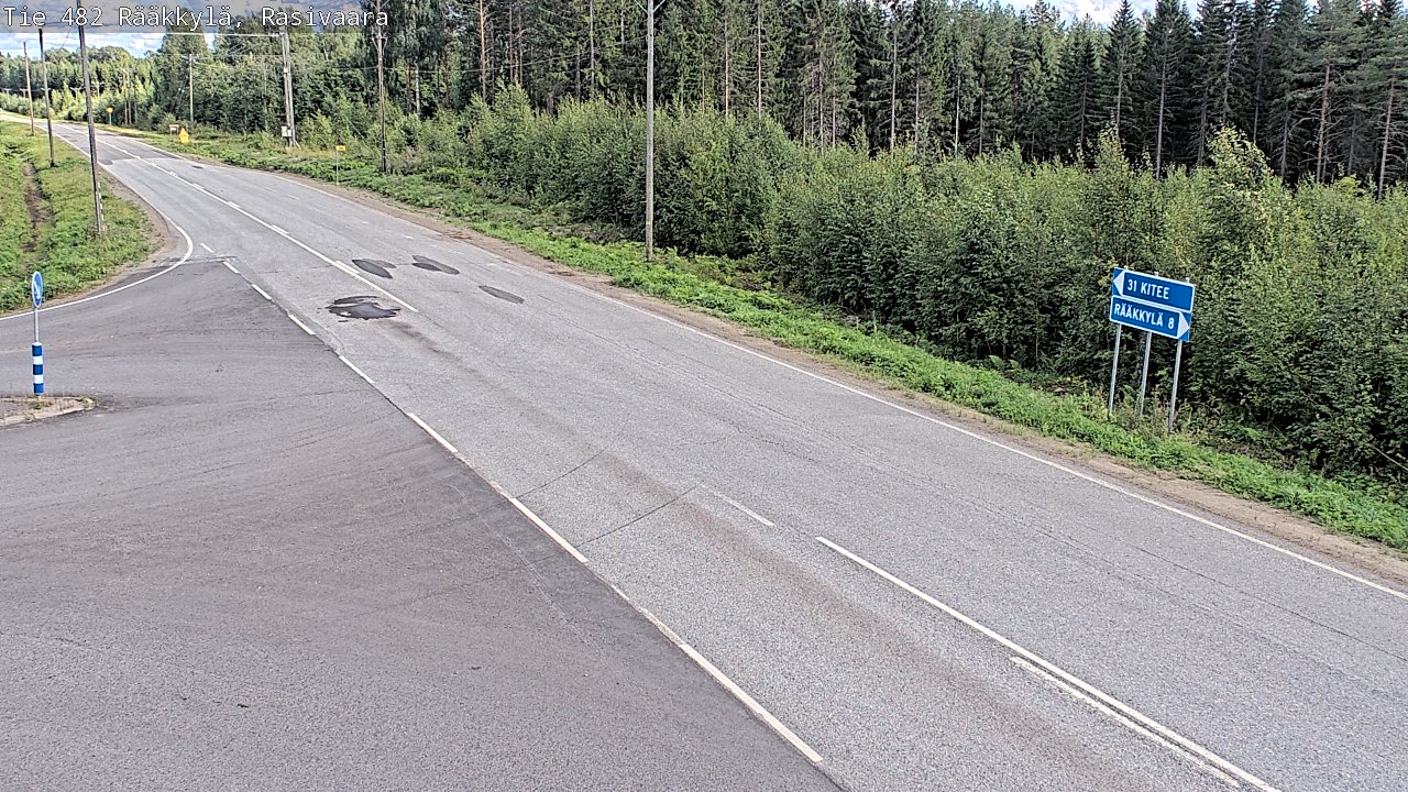 Kelikamerat Kuva Tie 482 Rääkkylä, Rasivaara, Rääkkylä, Pohjois-Karjala