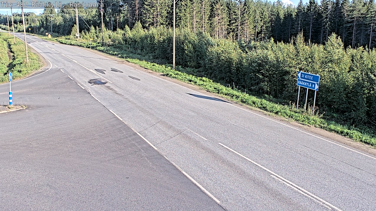 Kelikamerat Kuva Tie 482 Rääkkylä, Rasivaara, Rääkkylä, Pohjois-Karjala