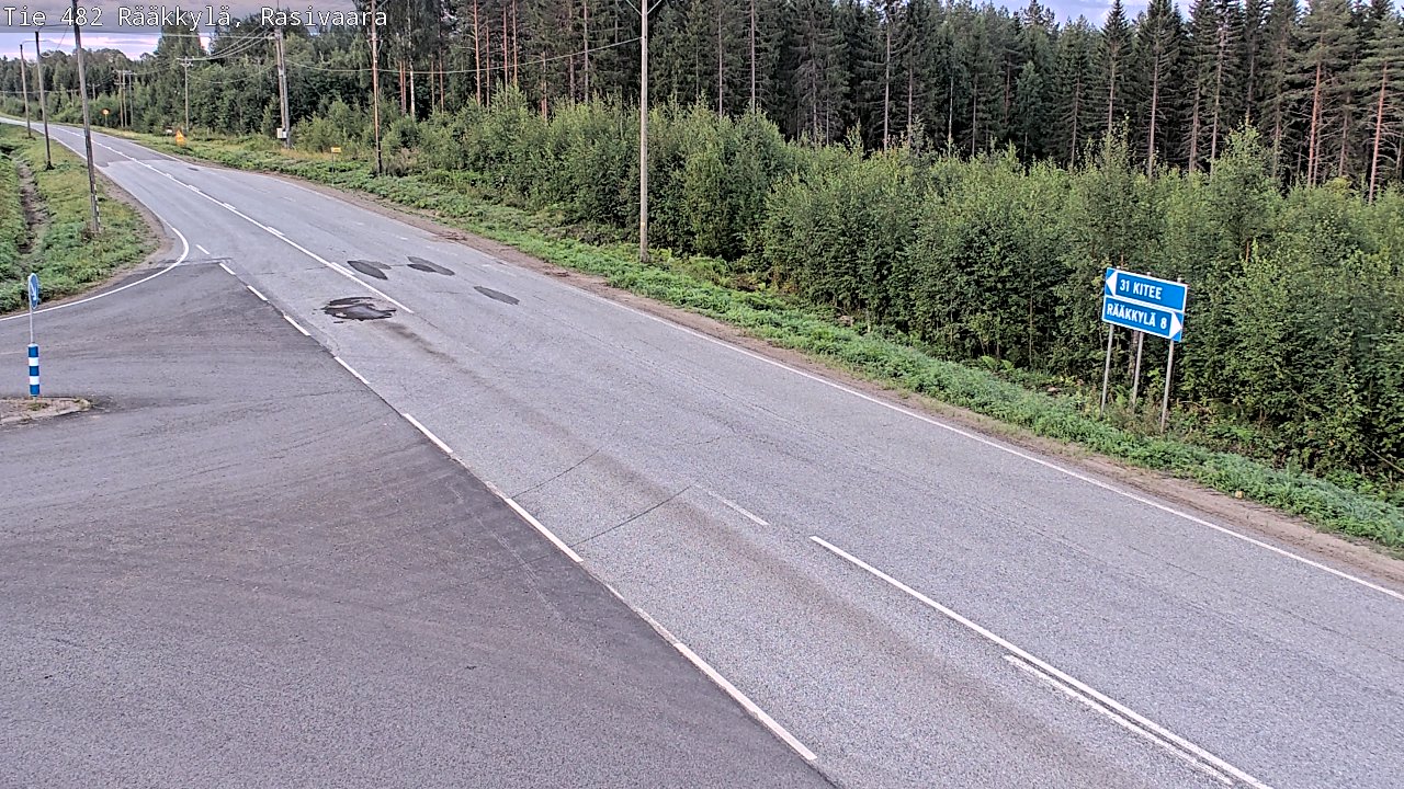 Kelikamerat Kuva Tie 482 Rääkkylä, Rasivaara, Rääkkylä, Pohjois-Karjala
