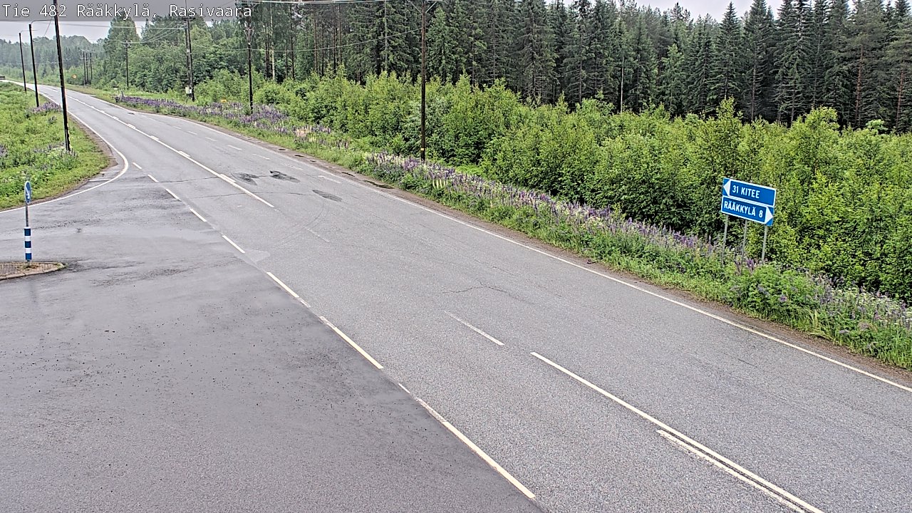 Kelikamerat Kuva Tie 482 Rääkkylä, Rasivaara, Rääkkylä, Pohjois-Karjala