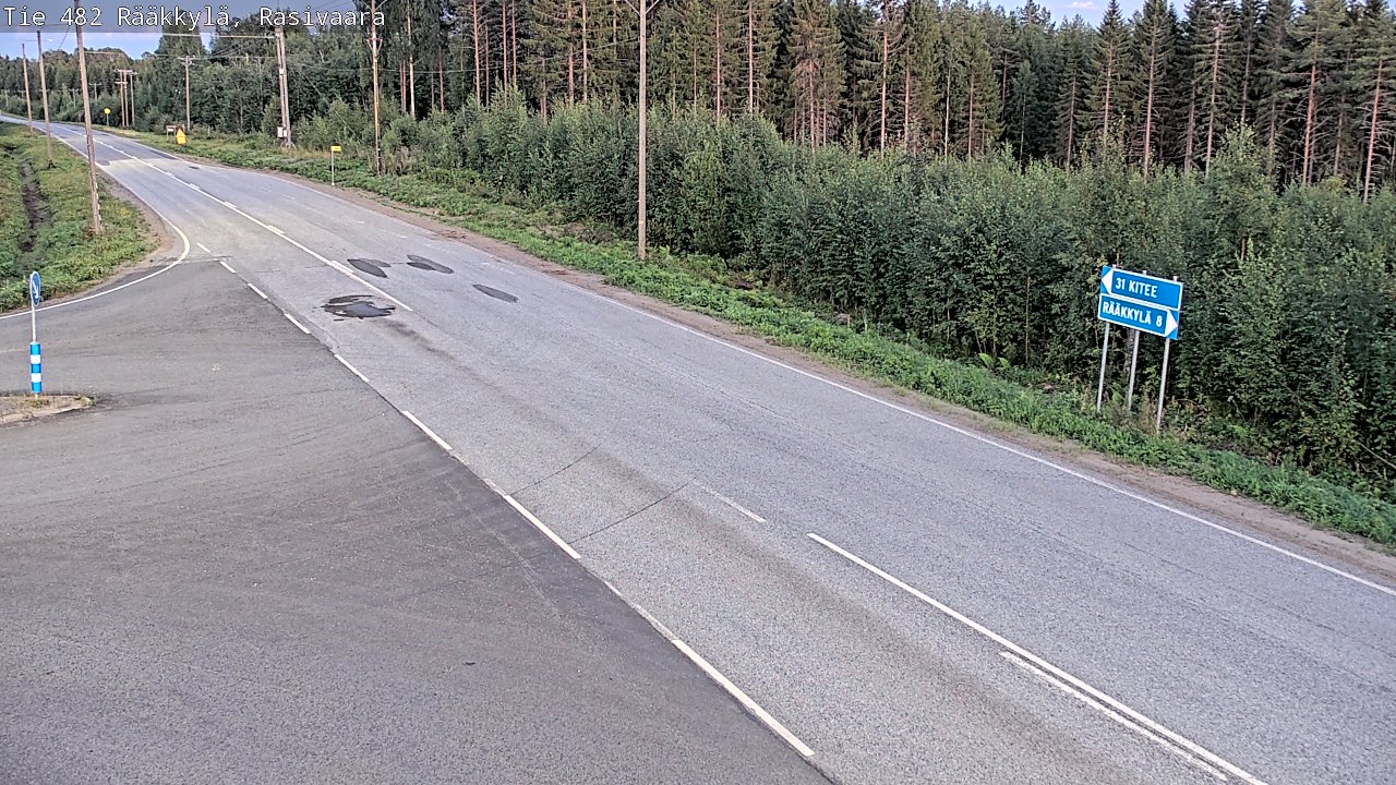 Kelikamerat Kuva Tie 482 Rääkkylä, Rasivaara, Rääkkylä, Pohjois-Karjala