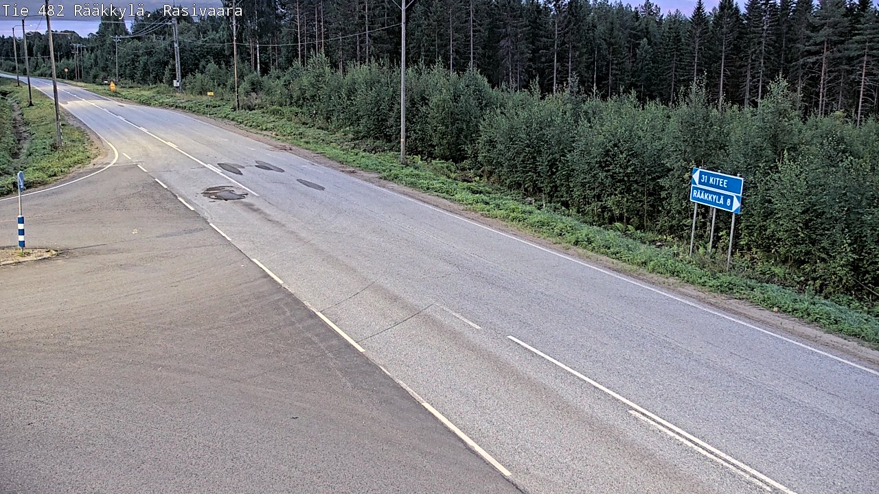 Kelikamerat Kuva Tie 482 Rääkkylä, Rasivaara, Rääkkylä, Pohjois-Karjala