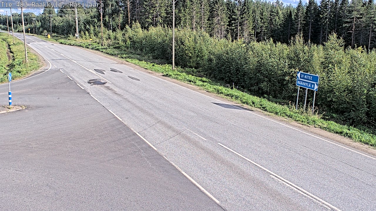 Kelikamerat Kuva Tie 482 Rääkkylä, Rasivaara, Rääkkylä, Pohjois-Karjala
