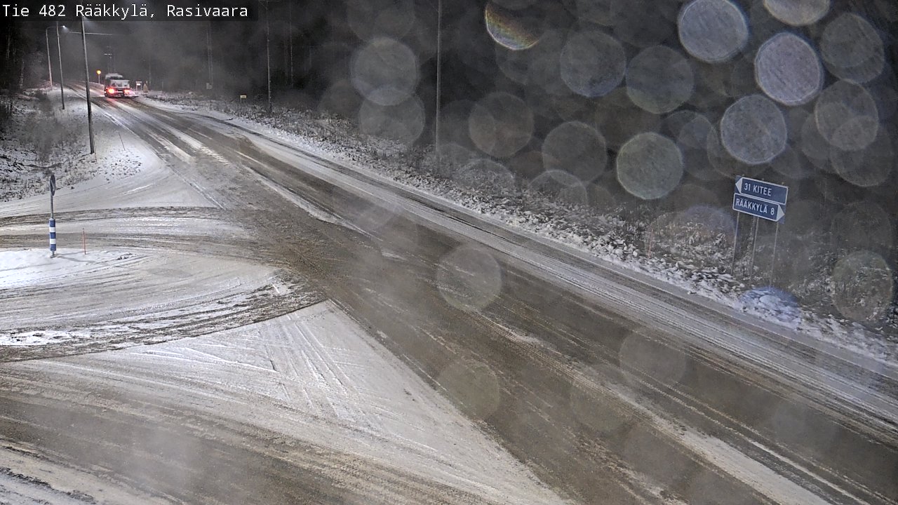 Weather Camera Image Väg 482 Rääkkylä, Rasivaara, Rääkkylä, Pohjois-Karjala