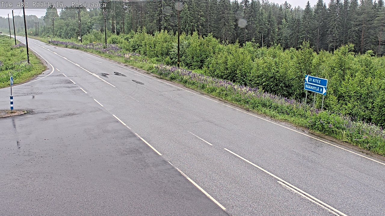 Kelikamerat Kuva Tie 482 Rääkkylä, Rasivaara, Rääkkylä, Pohjois-Karjala