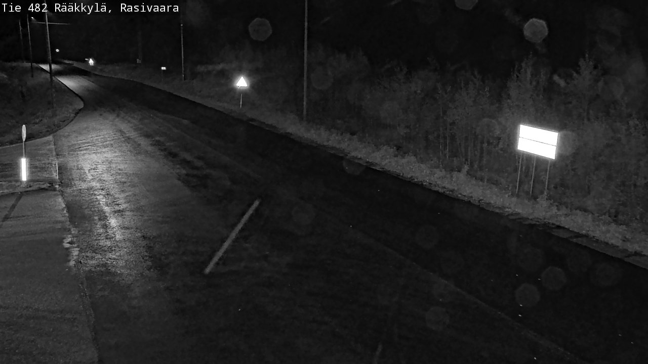 Weather Camera Image Väg 482 Rääkkylä, Rasivaara, Rääkkylä, Pohjois-Karjala