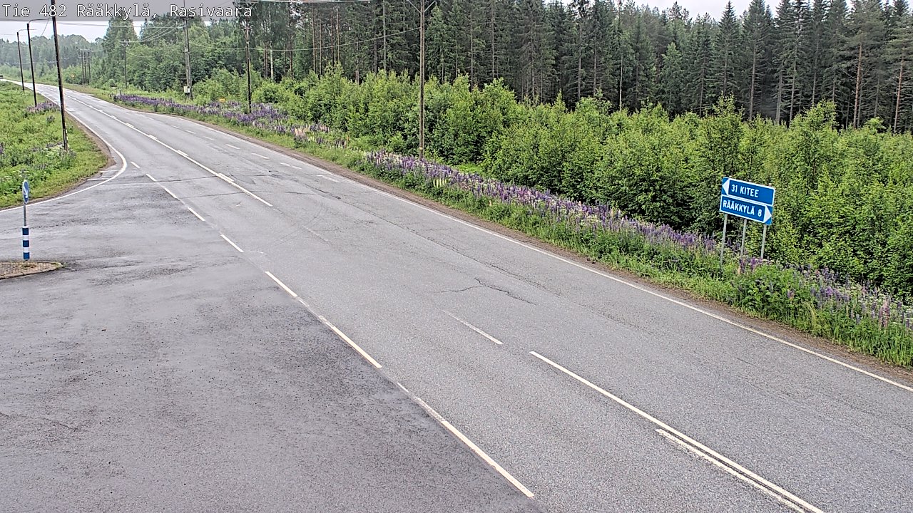 Kelikamerat Kuva Tie 482 Rääkkylä, Rasivaara, Rääkkylä, Pohjois-Karjala