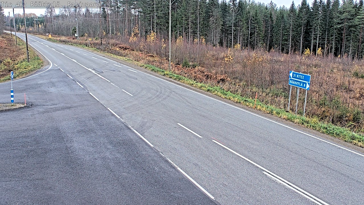 Kelikamerat Kuva Tie 482 Rääkkylä, Rasivaara, Rääkkylä, Pohjois-Karjala
