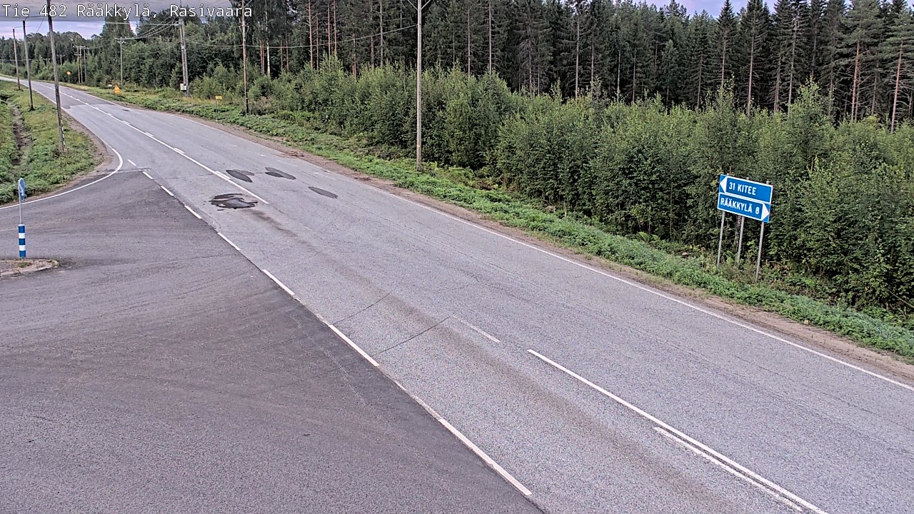 Kelikamerat Kuva Tie 482 Rääkkylä, Rasivaara, Rääkkylä, Pohjois-Karjala