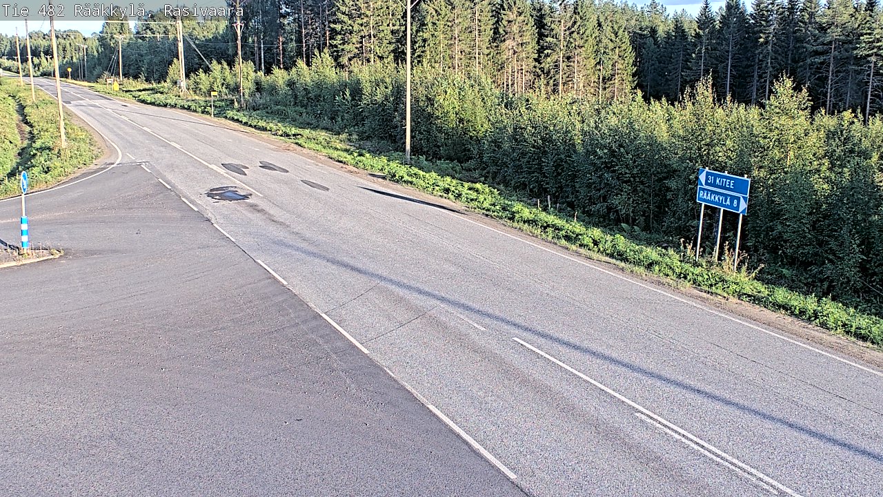 Kelikamerat Kuva Tie 482 Rääkkylä, Rasivaara, Rääkkylä, Pohjois-Karjala