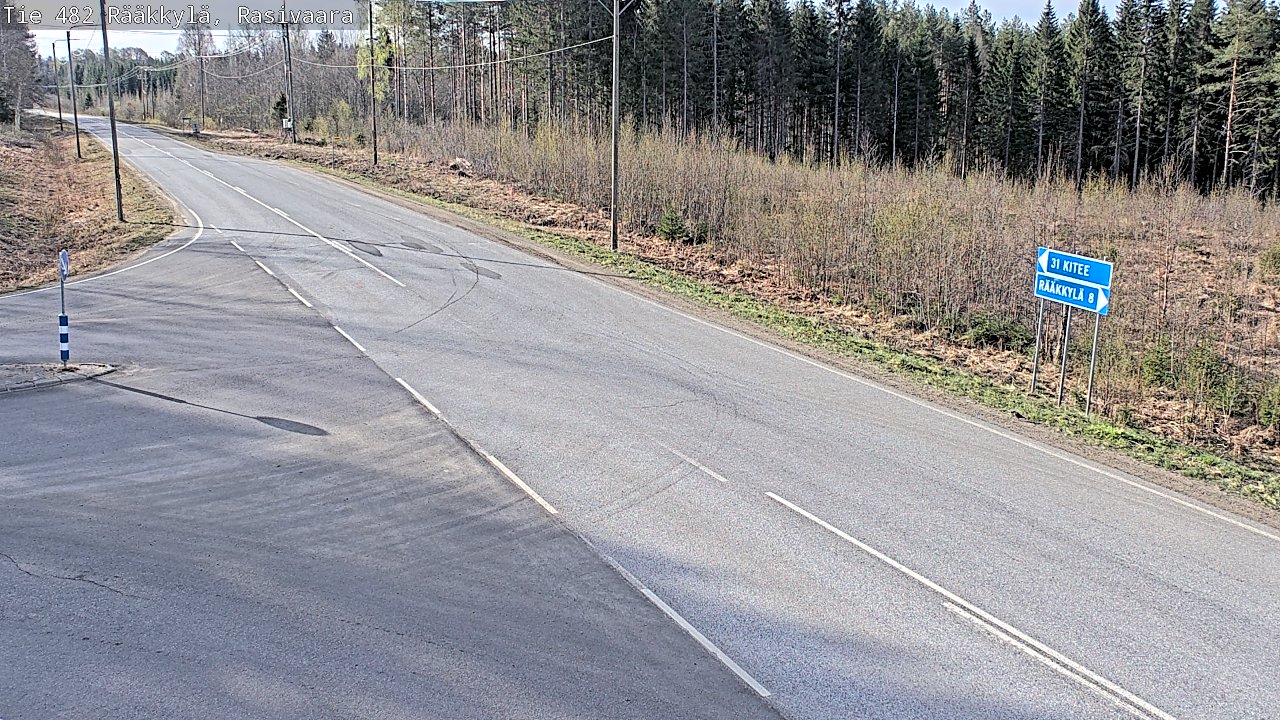 Kelikamerat Kuva Tie 482 Rääkkylä, Rasivaara, Rääkkylä, Pohjois-Karjala