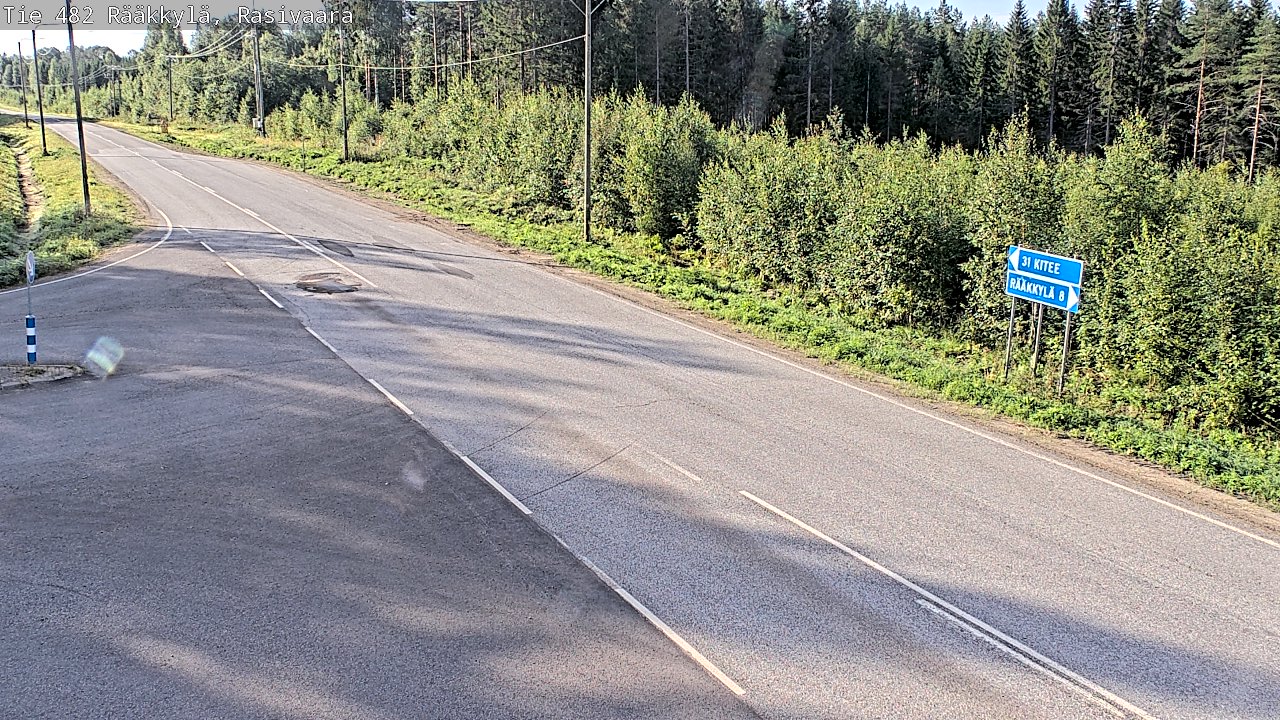 Kelikamerat Kuva Tie 482 Rääkkylä, Rasivaara, Rääkkylä, Pohjois-Karjala