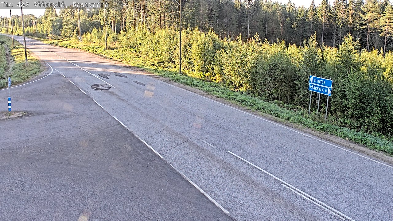 Kelikamerat Kuva Tie 482 Rääkkylä, Rasivaara, Rääkkylä, Pohjois-Karjala
