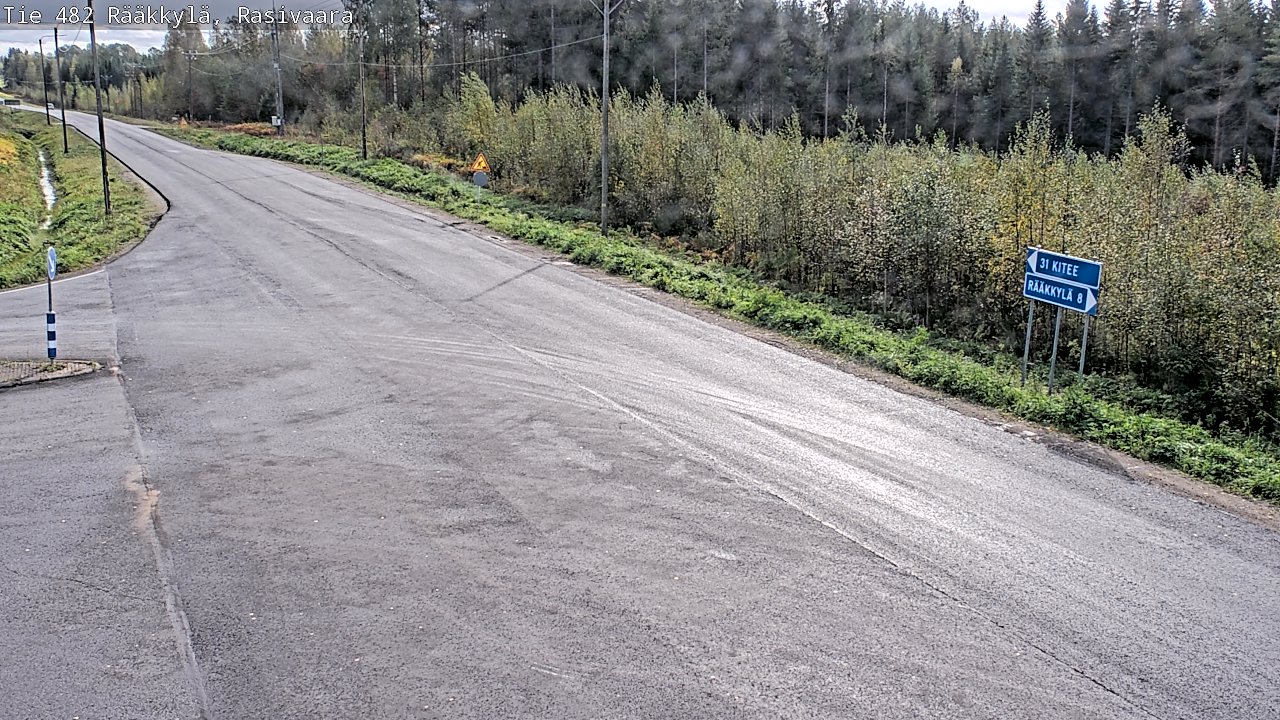 Kelikamerat Kuva Tie 482 Rääkkylä, Rasivaara, Rääkkylä, Pohjois-Karjala