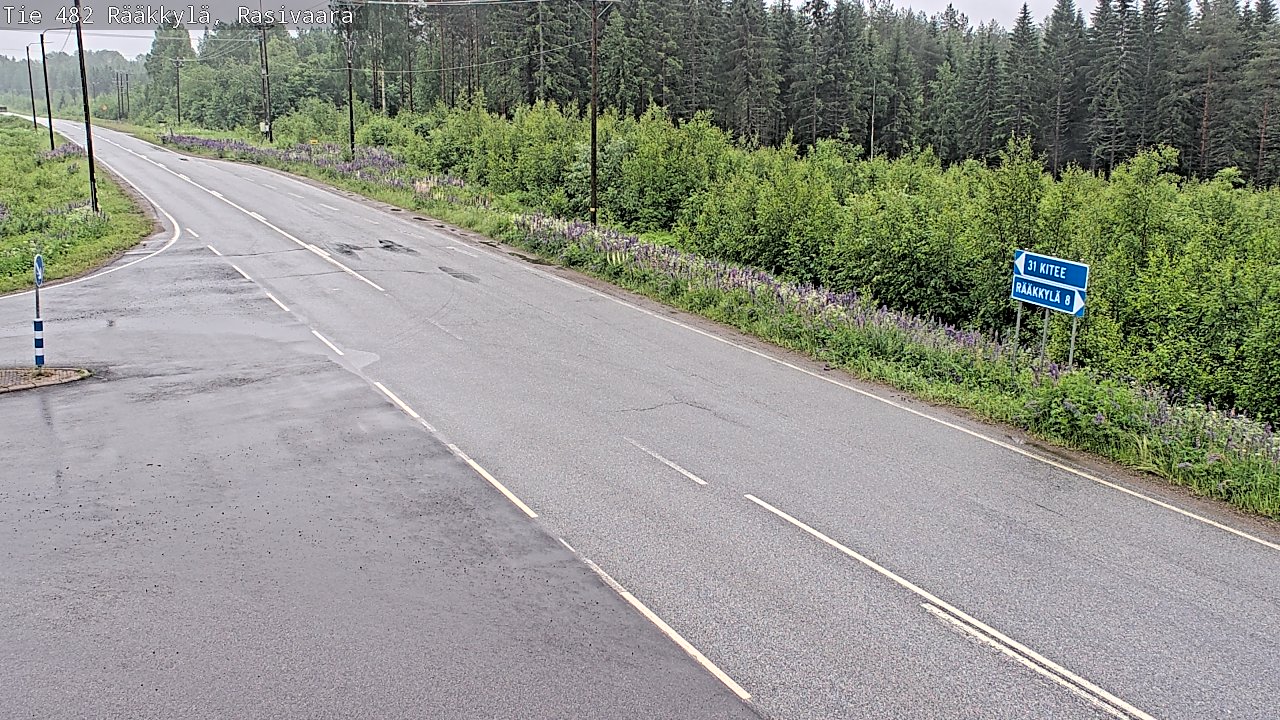 Kelikamerat Kuva Tie 482 Rääkkylä, Rasivaara, Rääkkylä, Pohjois-Karjala