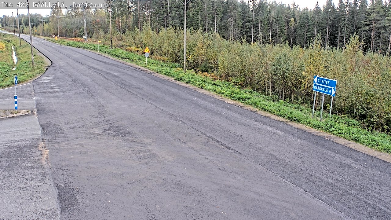 Kelikamerat Kuva Tie 482 Rääkkylä, Rasivaara, Rääkkylä, Pohjois-Karjala