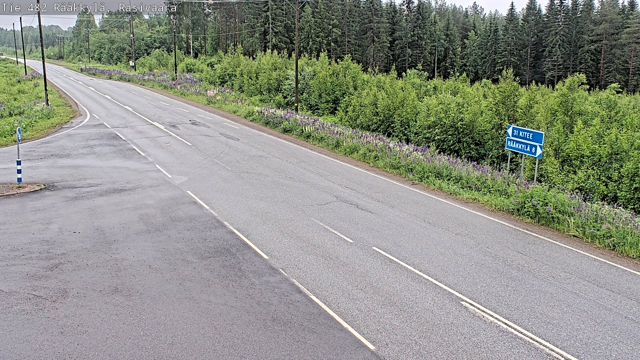 Kelikamerat Kuva Tie 482 Rääkkylä, Rasivaara, Rääkkylä, Pohjois-Karjala