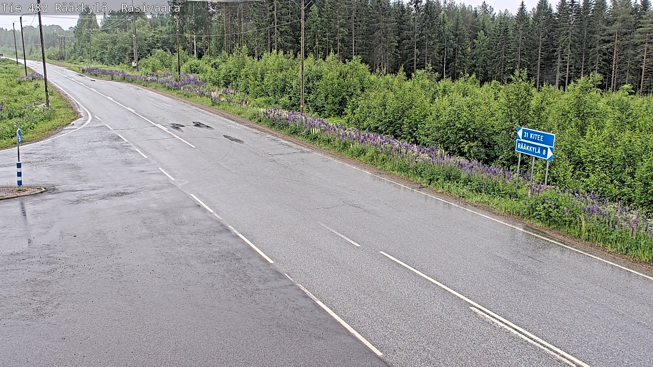 Kelikamerat Kuva Tie 482 Rääkkylä, Rasivaara, Rääkkylä, Pohjois-Karjala